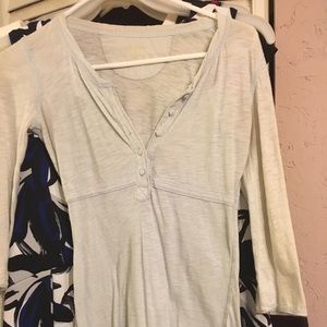 Cotton pull over t-shirt